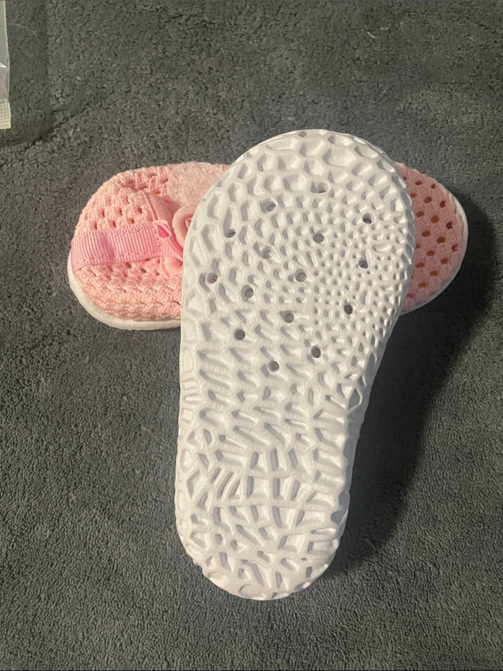Kids Pink Water Shoes - Lightweight Breathable Aqua Socks